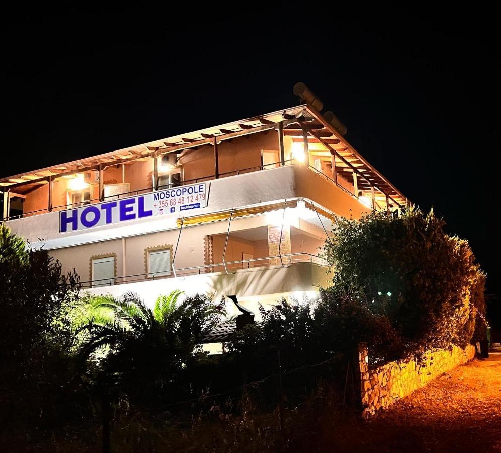 Hotel Moscopole Ksamil Buitenkant foto